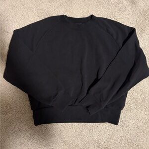 Athleta Black Crewneck Sweater